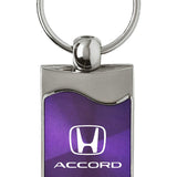 Honda Accord Rectangular Wave Key Fob - Purple