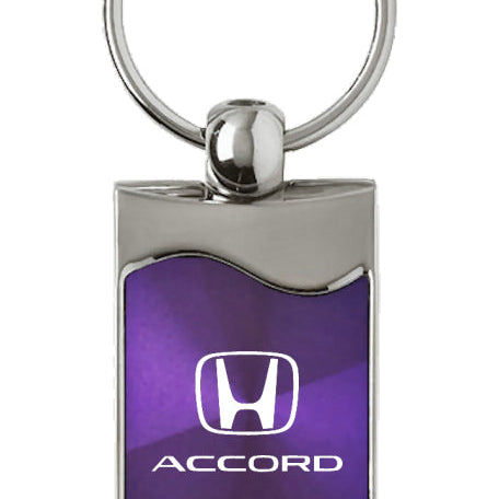 Honda Accord Rectangular Wave Key Fob - Purple