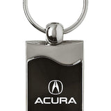 Acura Rectangular Wave Key Fob - Black