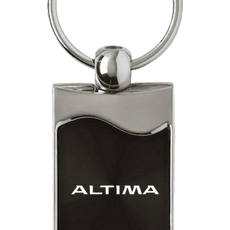 Nissan Altima Rectangular Wave Key Fob - Black