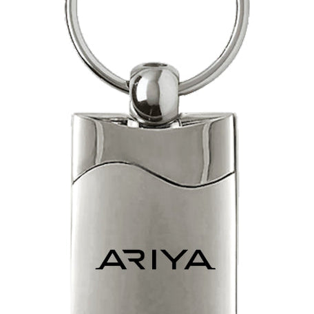 Nissan Ariya Rectangular Wave Key Fob - Silver