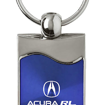 Acura RL Rectangular Wave Key Fob - Blue