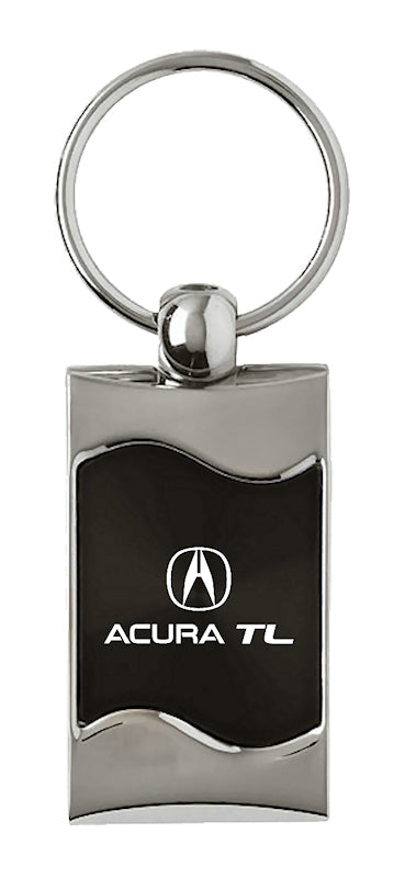 Acura TL Rectangular Wave Key Fob - Black