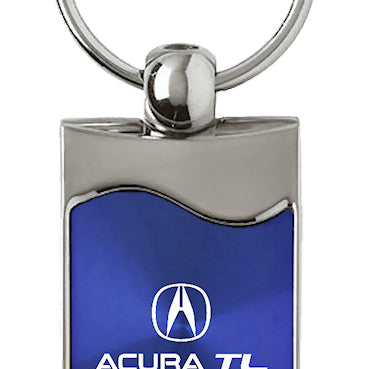 Acura TL Rectangular Wave Key Fob - Blue