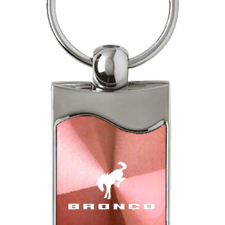 Ford Bronco 2020 Rectangular Wave Key Fob - Pink