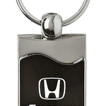 Honda Crosstour Rectangular Wave Key Fob - Black