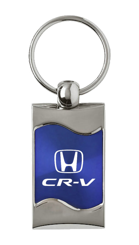 Honda CR-V Rectangular Wave Key Fob - Blue