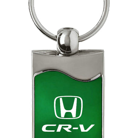 Honda CR-V Rectangular Wave Key Fob - Green