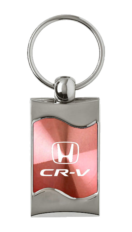 Honda CR-V Rectangular Wave Key Fob - Pink