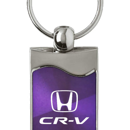 Honda CR-V Rectangular Wave Key Fob - Purple