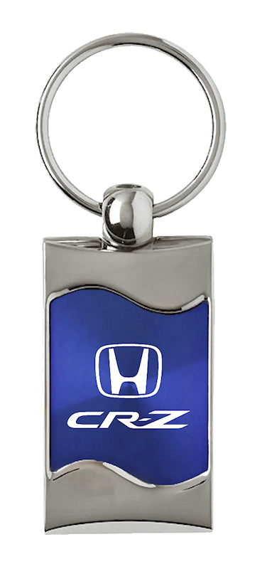 Honda CR-Z Rectangular Wave Key Fob - Blue