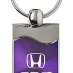 Honda CR-Z Rectangular Wave Key Fob - Purple