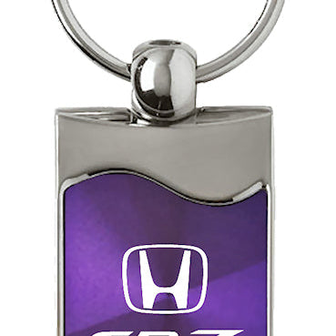 Honda CR-Z Rectangular Wave Key Fob - Purple