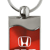 Honda CR-Z Rectangular Wave Key Fob - Red