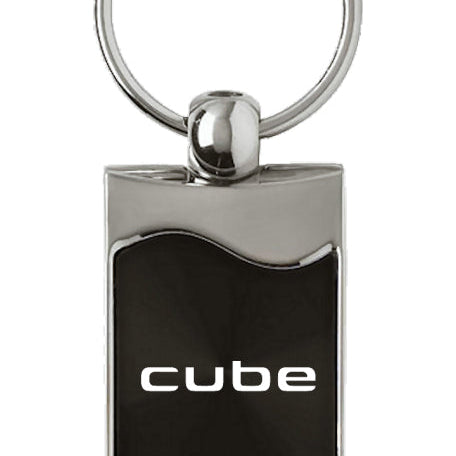 Nissan Cube Rectangular Wave Key Fob - Black
