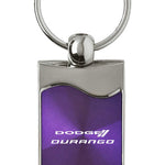 Dodge Durango Rectangular Wave Key Fob - Purple