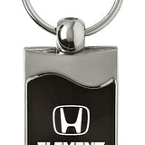 Honda Element Rectangular Wave Key Fob - Black