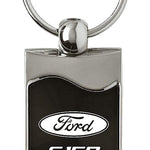 Ford F-150 Rectangular Wave Key Fob - Black