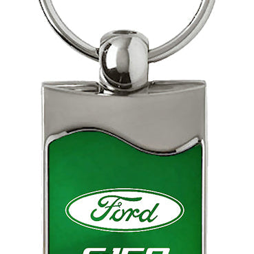 Ford F-150 Rectangular Wave Key Fob - Green