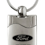 Ford F-150 Rectangular Wave Key Fob - Silver