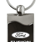 Ford Fusion Rectangular Wave Key Fob - Black