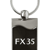 Infiniti FX35 Rectangular Wave Key Fob - Black