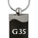 Infiniti G35 Rectangular Wave Key Fob - Black