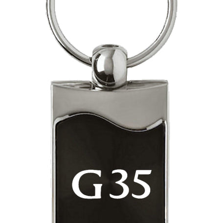 Infiniti G35 Rectangular Wave Key Fob - Black