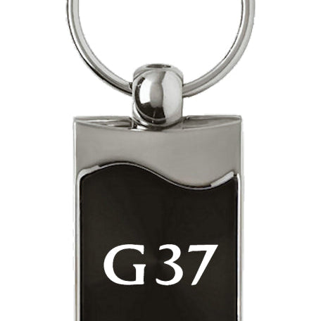 Infiniti G37 Rectangular Wave Key Fob - Black