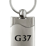 Infiniti G37 Rectangular Wave Key Fob - Silver