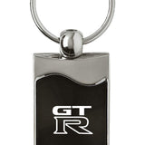Nissan GTR Rectangular Wave Key Fob - Black