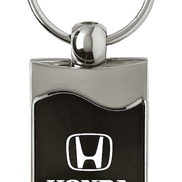 Honda Rectangular Wave Key Fob - Black