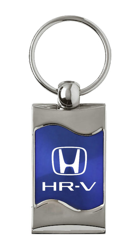 Honda HR-V Rectangular Wave Key Fob - Blue