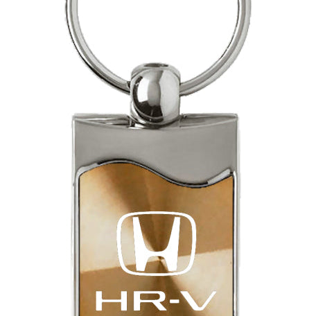 Honda HR-V Rectangular Wave Key Fob - Gold