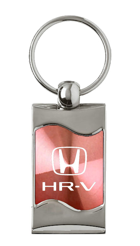 Honda HR-V Rectangular Wave Key Fob - Pink