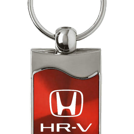 Honda HR-V Rectangular Wave Key Fob - Red