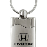 Honda Hybrid (Honda) Rectangular Wave Key Fob - Silver