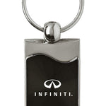 Infiniti Rectangular Wave Key Fob - Black