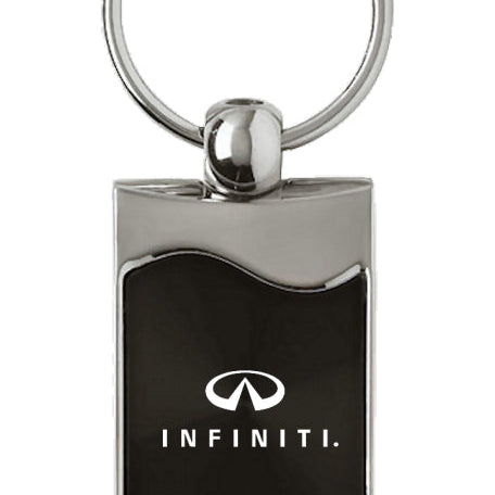 Infiniti Rectangular Wave Key Fob - Black