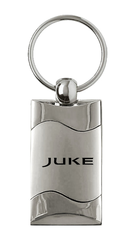 Nissan Juke Rectangular Wave Key Fob - Silver