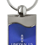 Lincoln LS Rectangular Wave Key Fob - Blue