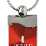 Lincoln LS Rectangular Wave Key Fob - Red