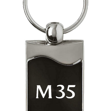 Infiniti M35 Rectangular Wave Key Fob - Black