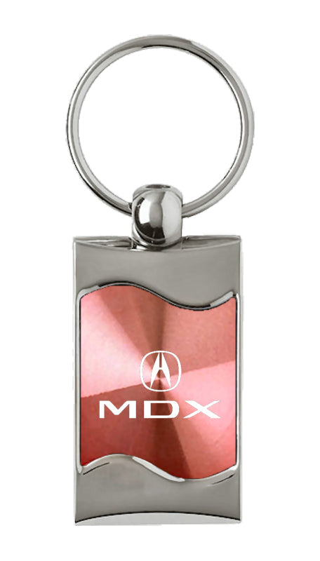 Acura MDX Rectangular Wave Key Fob - Pink