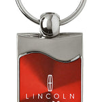 Lincoln MKX Rectangular Wave Key Fob - Red