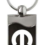 Mopar Rectangular Wave Key Fob - Black