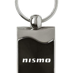 Nissan Nismo Rectangular Wave Key Fob - Black