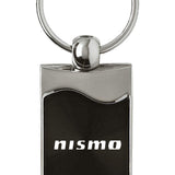 Nissan Nismo Rectangular Wave Key Fob - Black