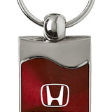 Honda Odyssey Rectangular Wave Key Fob - Burgundy