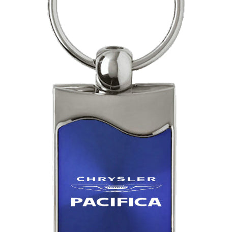 Chrysler Pacifica Rectangular Wave Key Fob - Blue